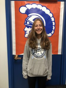 Taylor Vogt- Student Athlete of the Month- Sept 2022