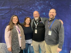 Staff pose for SRP appreciation day