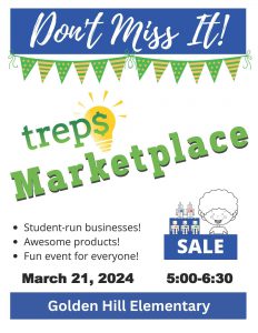 Flier for TREPS marketplace. Info on flier in article